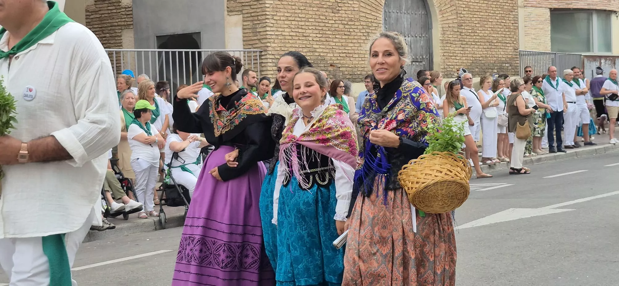 Ofrenda de Flores y Frutos. Foto Myriam Martínez
