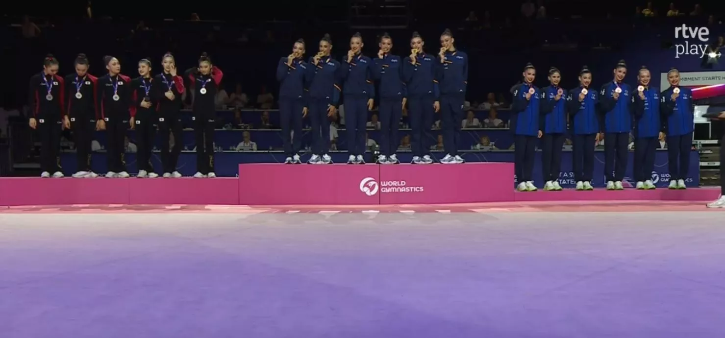 Inés Bergua y España campeonas del mundo
