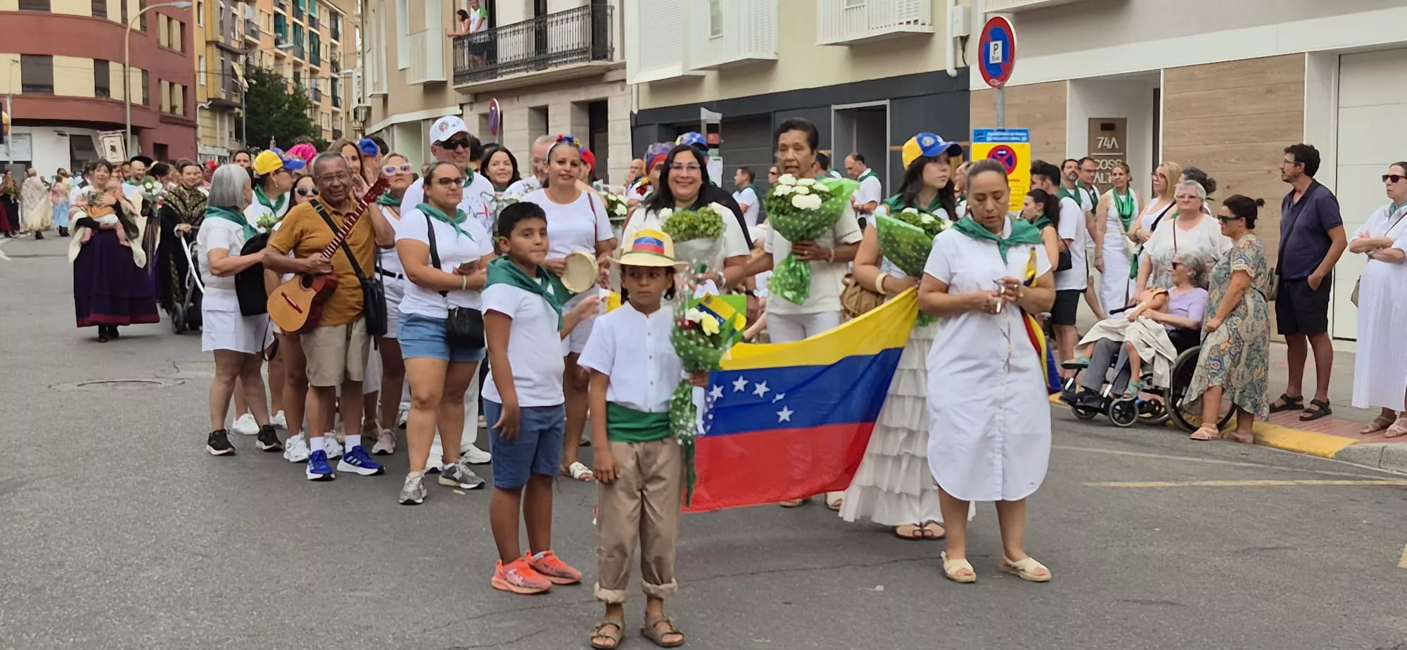 Ofrenda de Flores y Frutos. Foto Myriam Martínez