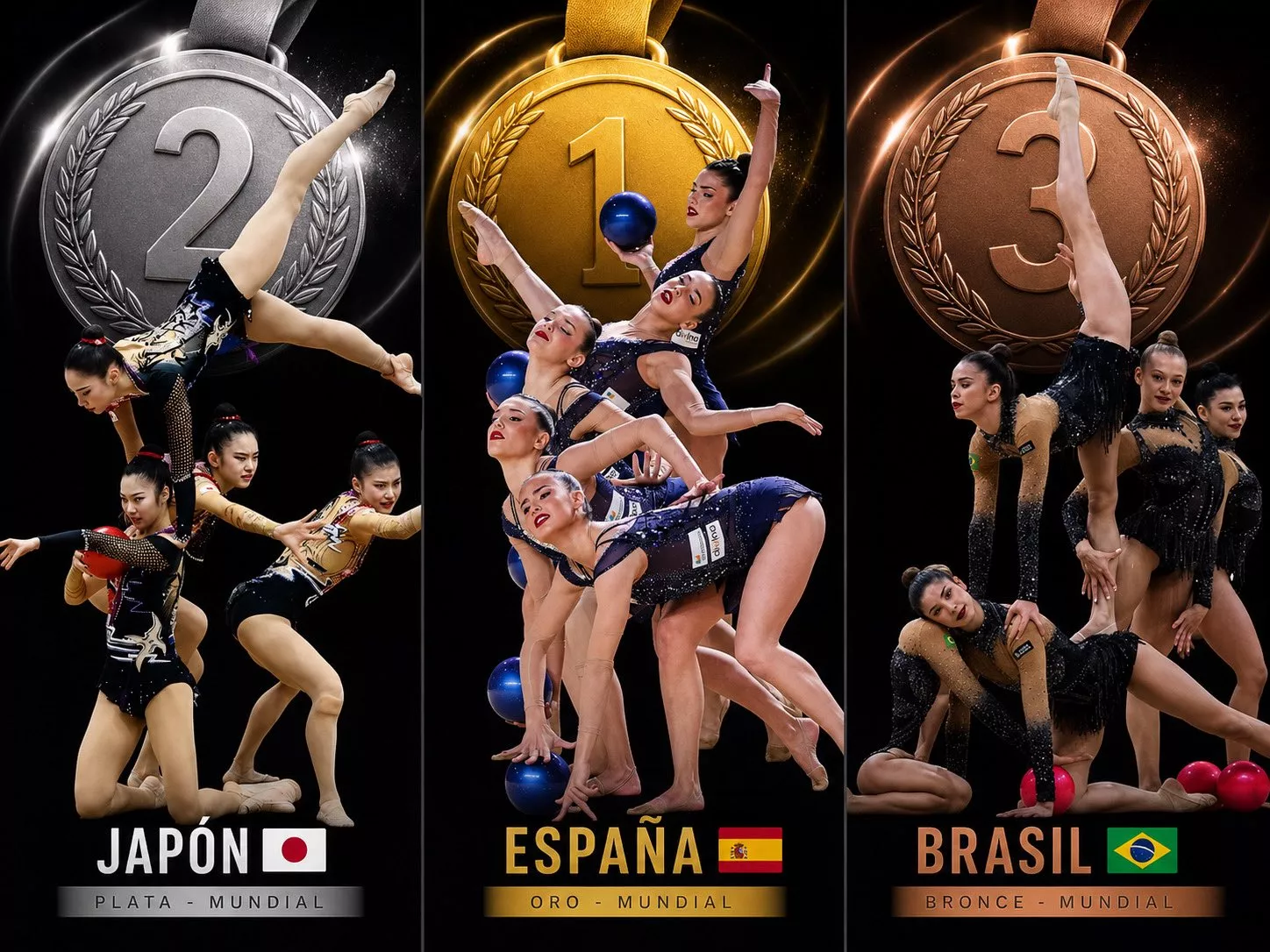 Inés Bergua y España campeonas del mundo
