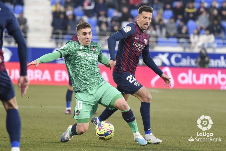 Partido Huesca Levante. Foto La Liga 