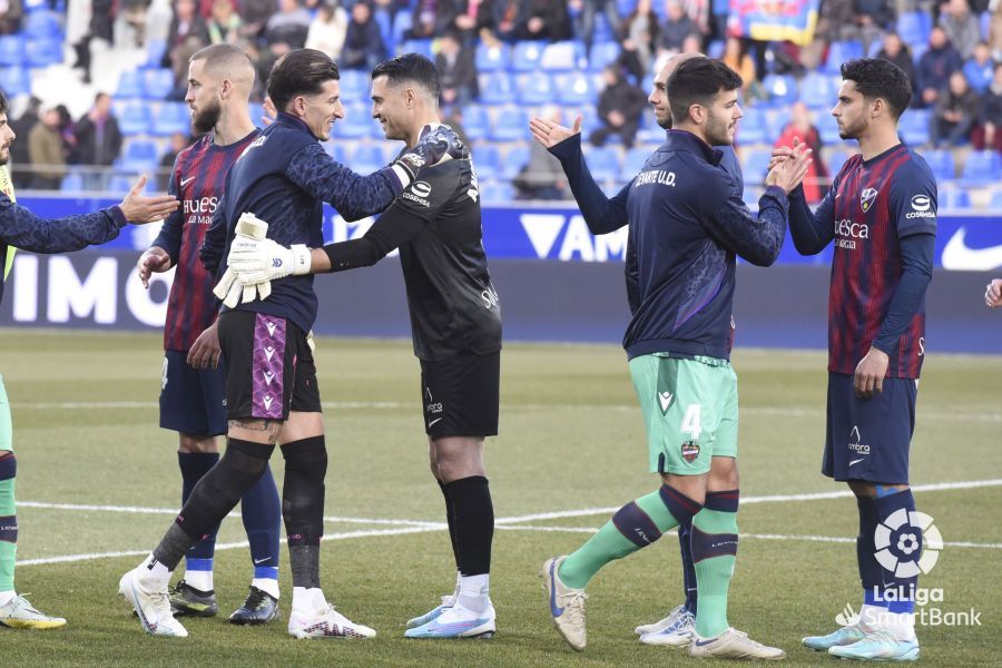 Partido Huesca Levante. Foto La Liga 
