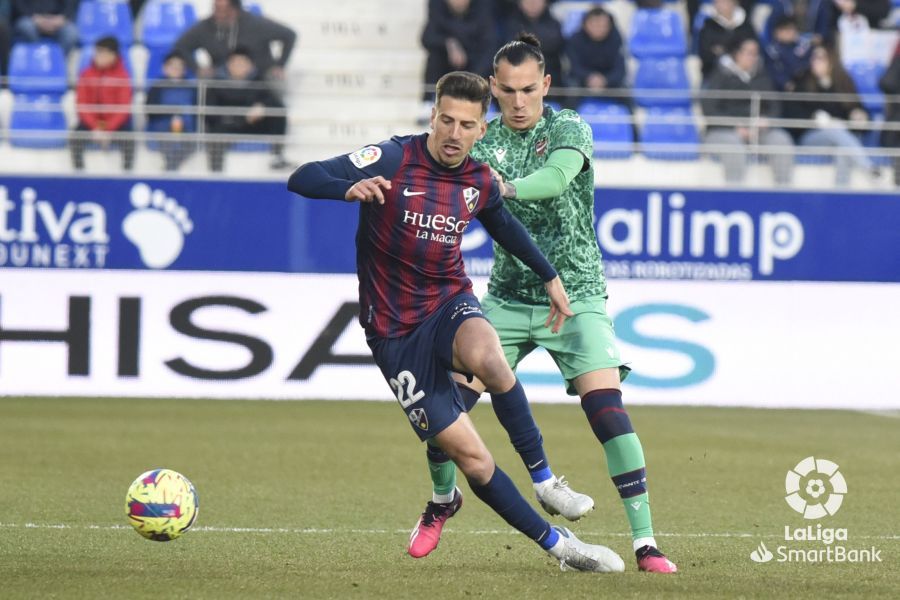 Partido Huesca Levante. Foto La Liga 