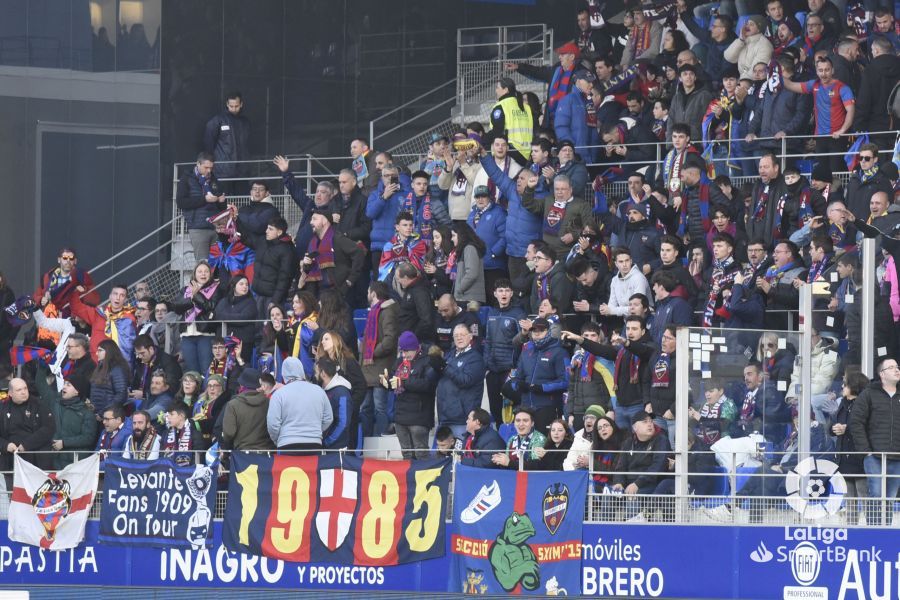 Partido Huesca Levante. Foto La Liga 