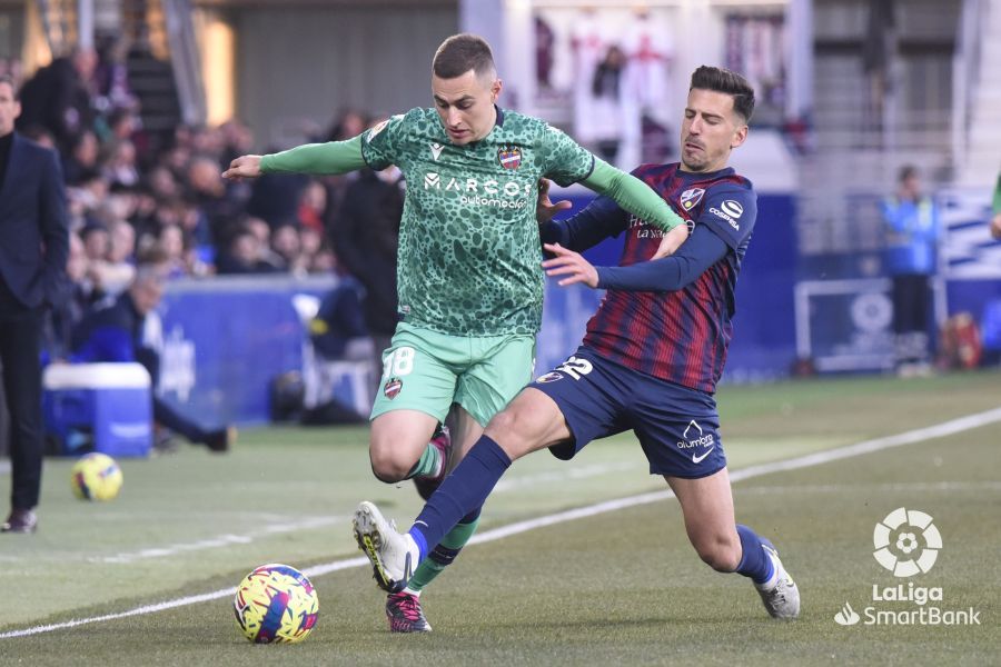Partido Huesca Levante. Foto La Liga 