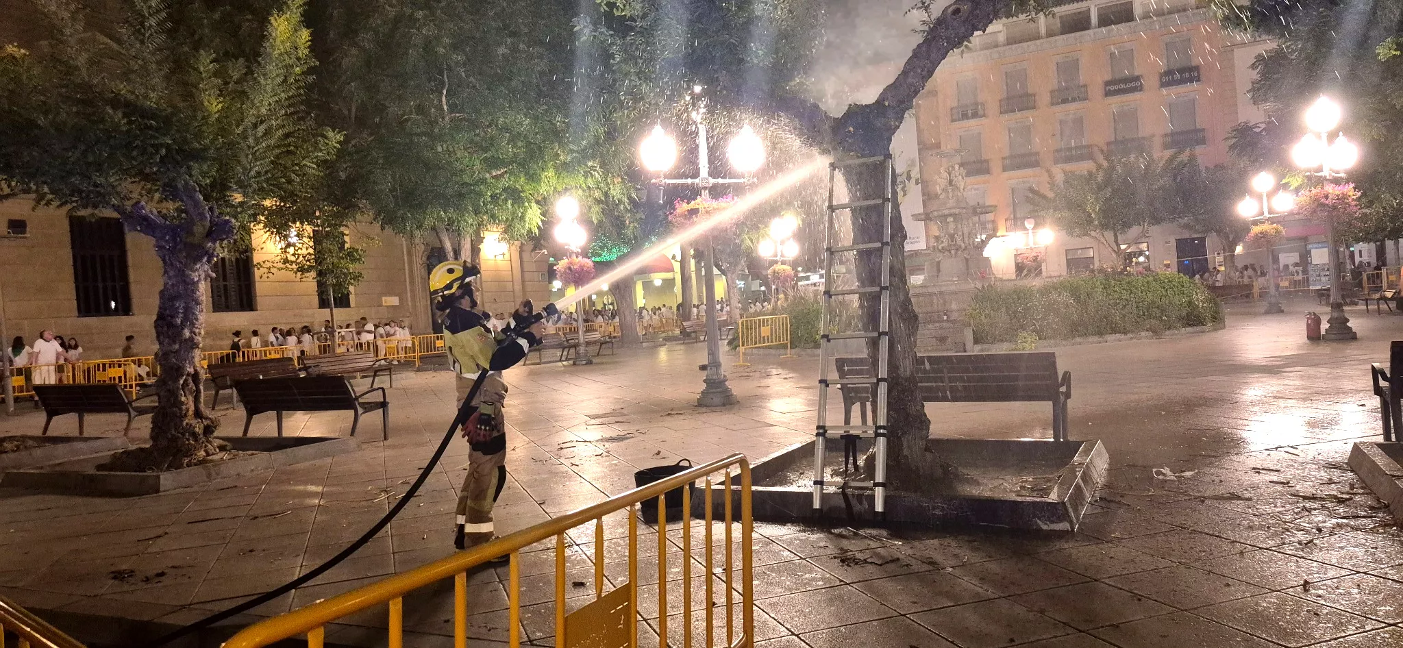 Traca Final de Fin de Fiestas de San Lorenzo. Foto Myriam Martínez