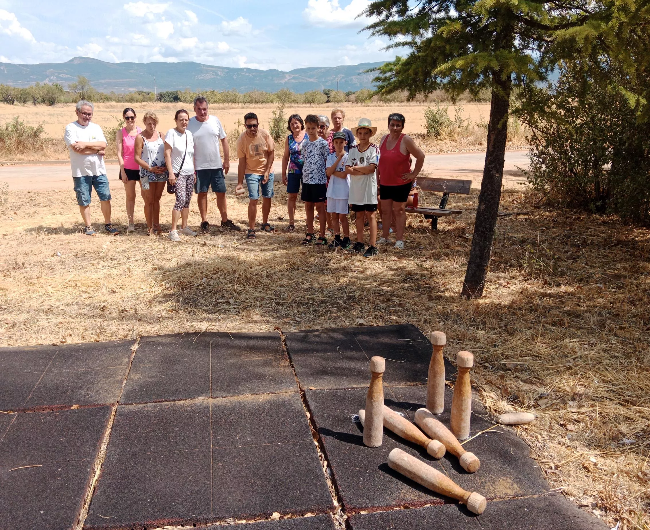 Juegos tradicionales en Los Corrales, Palistroc de Azanuy