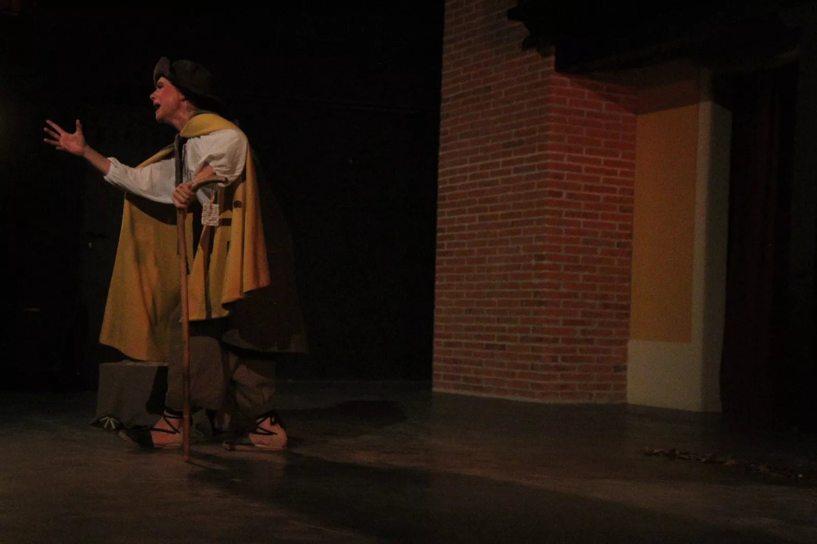 Aida Santos-Allely en el Corral de Comedias de Robres. Foto Carlos Neofato