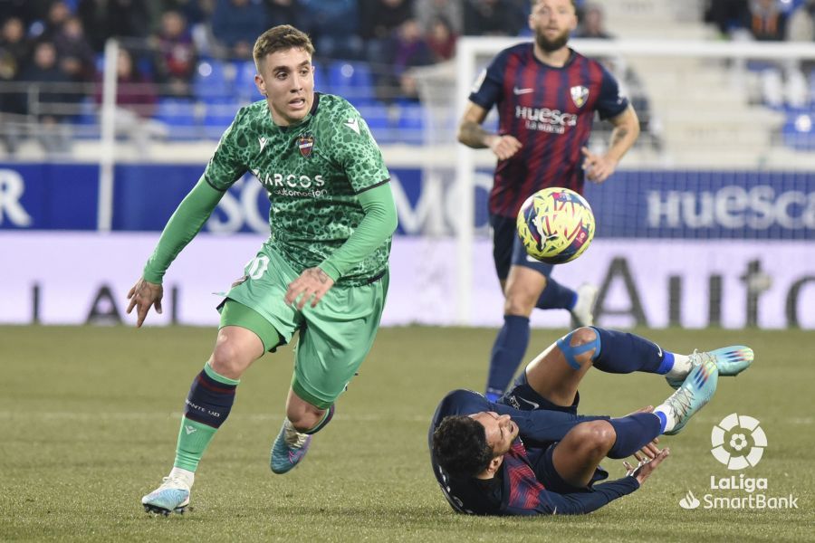 Partido Huesca Levante. Foto La Liga 