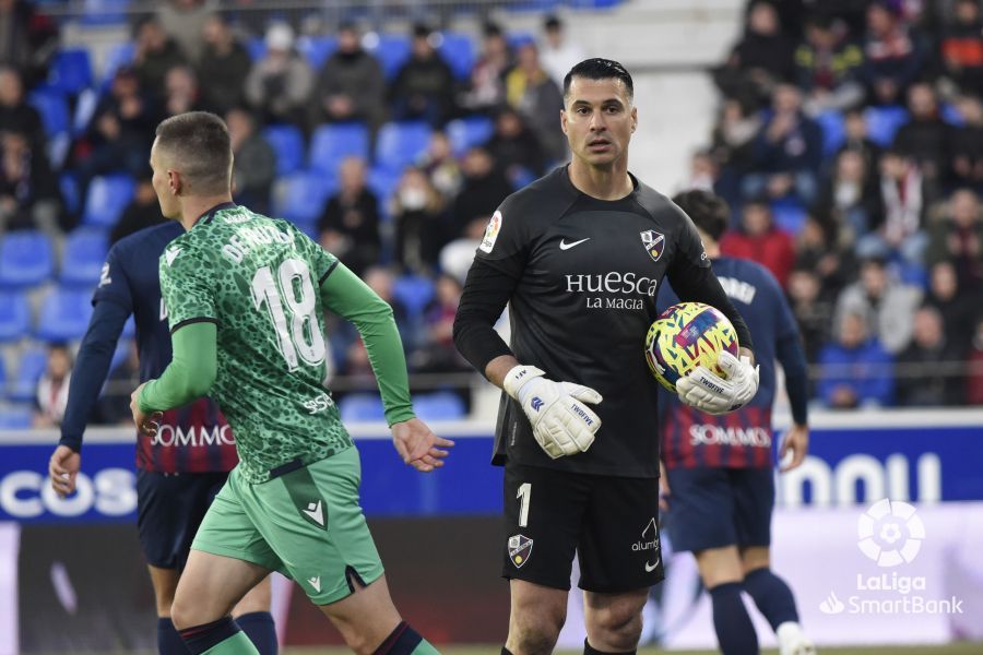 Partido Huesca Levante. Foto La Liga 