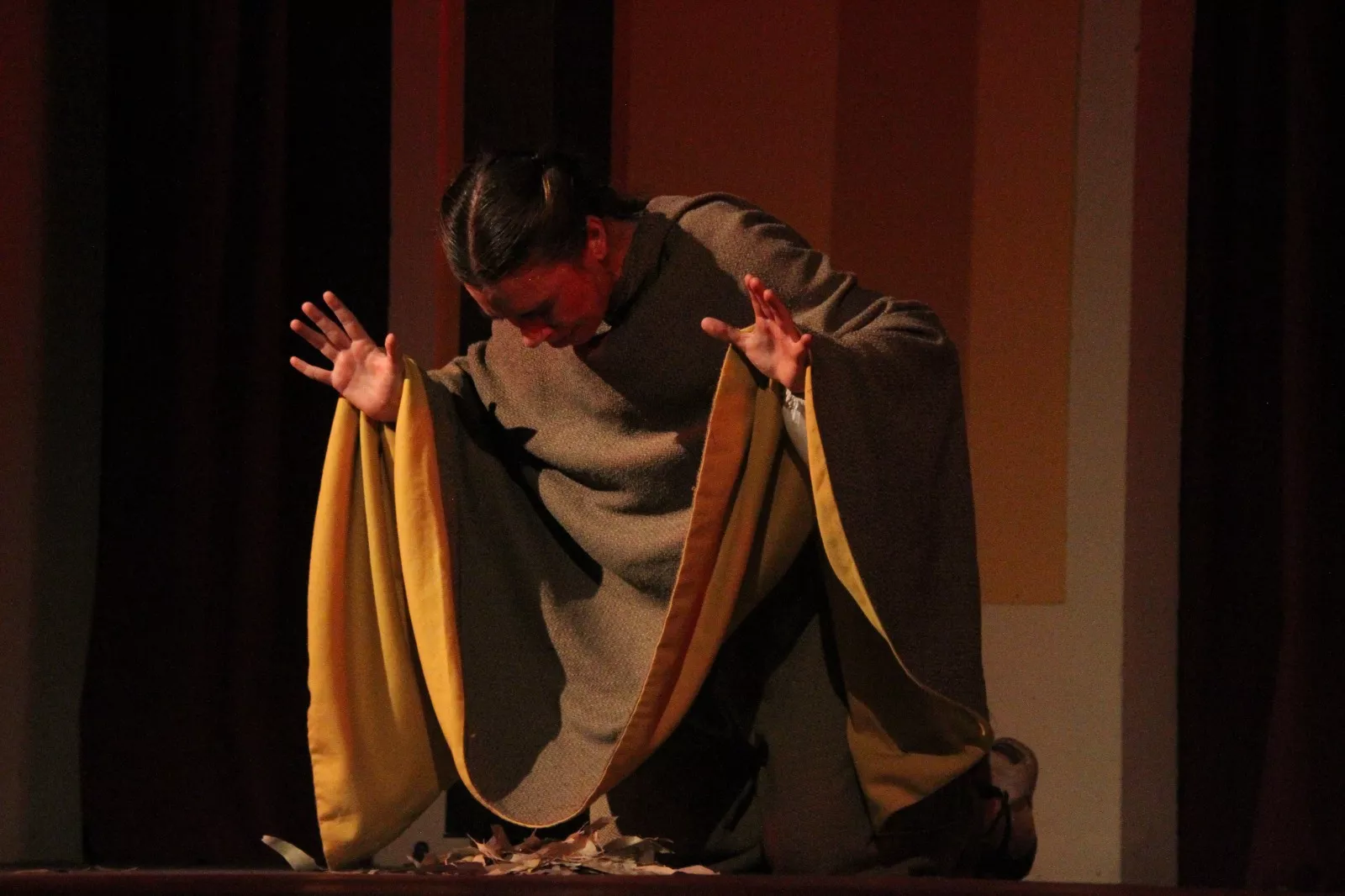 Aida Santos-Allely en el Corral de Comedias de Robres. Foto Carlos Neofato