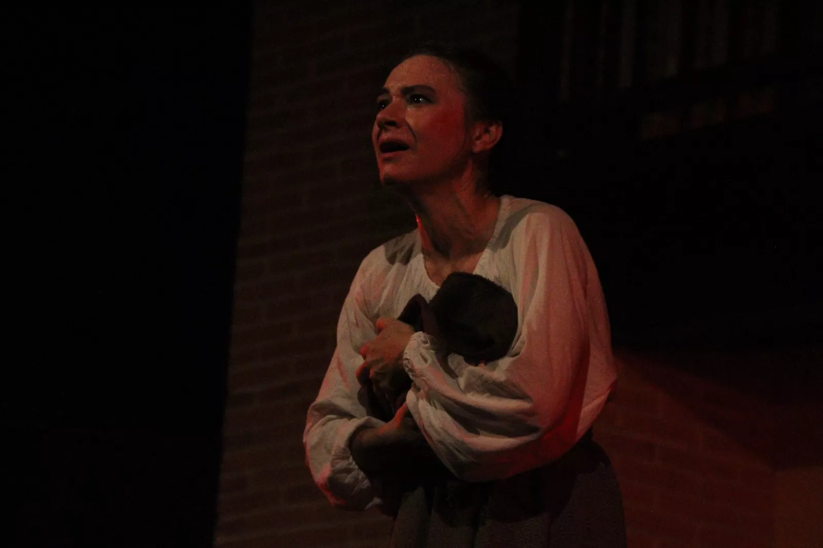 Aida Santos-Allely en el Corral de Comedias de Robres. Foto Carlos Neofato