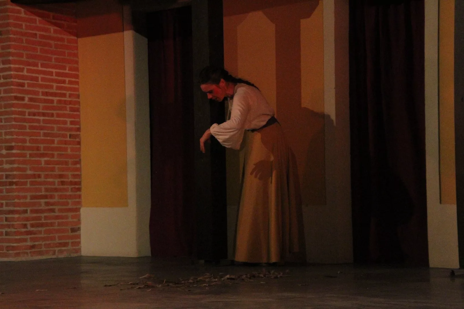 Aida Santos-Allely en el Corral de Comedias de Robres. Foto Carlos Neofato