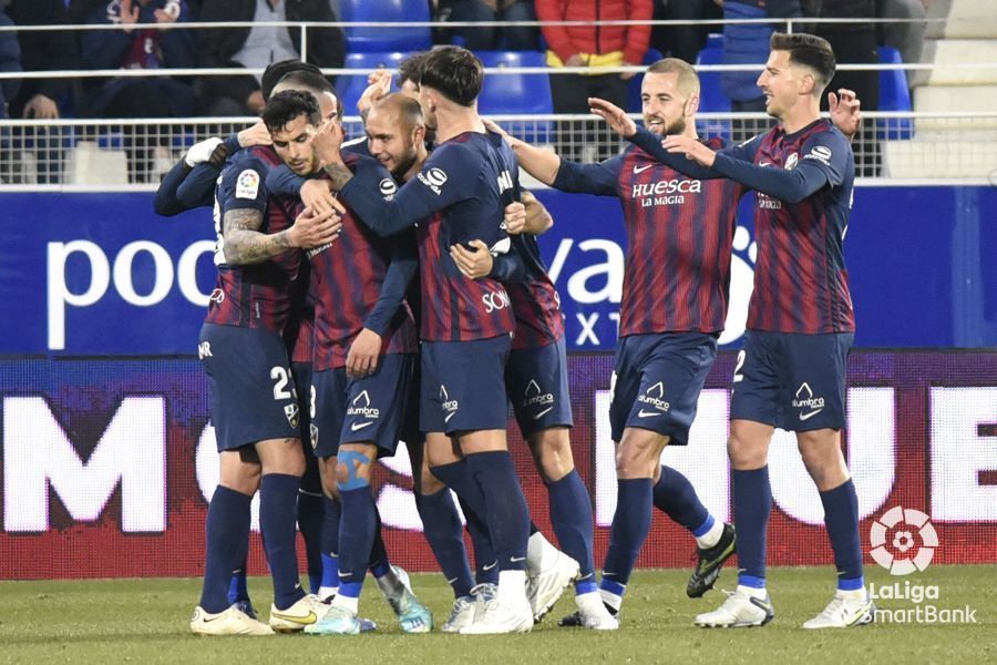 Partido Huesca Levante. Foto La Liga 