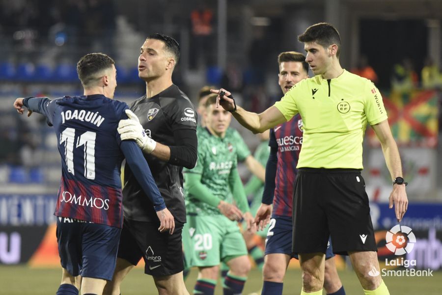 Partido Huesca Levante. Foto La Liga 