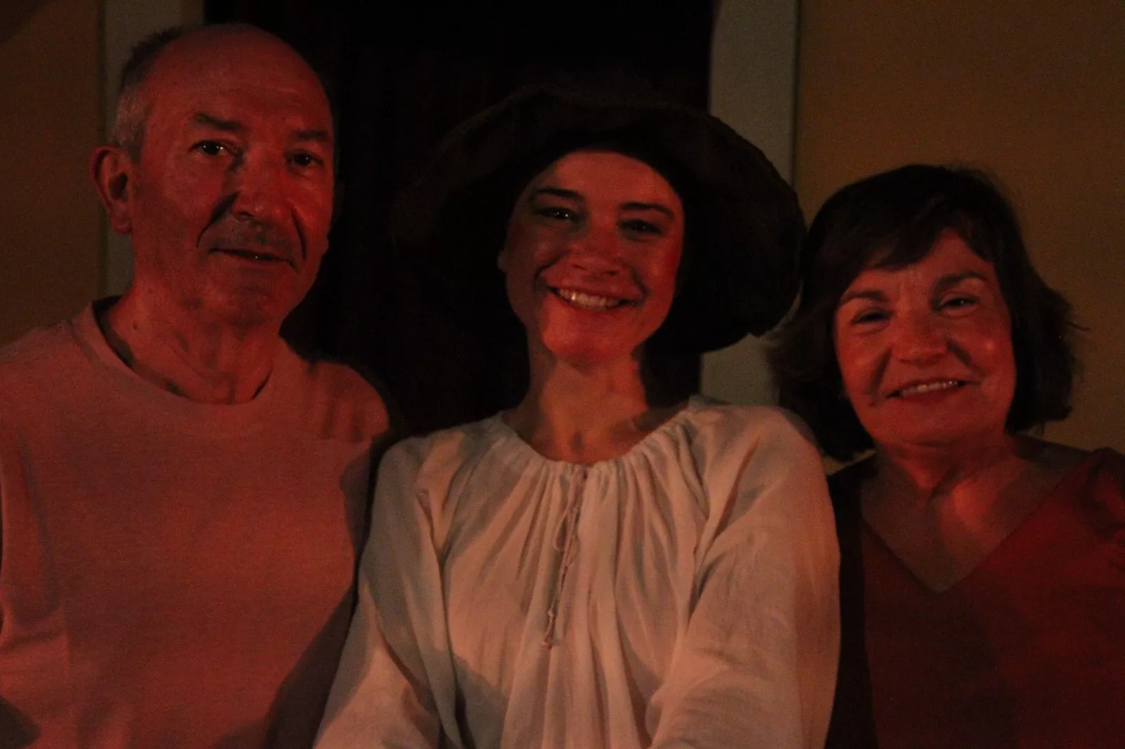 Aida Santos-Allely en el Corral de Comedias de Robres. Foto Carlos Neofato