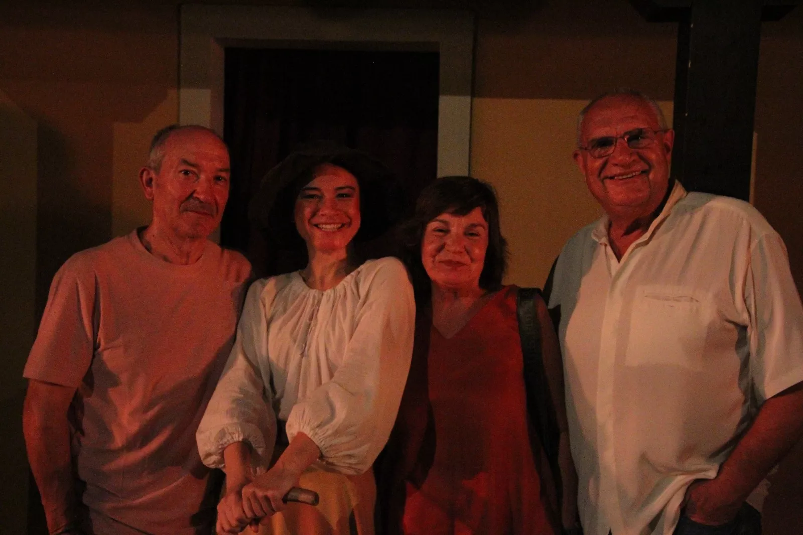 Aida Santos-Allely en el Corral de Comedias de Robres. Foto Carlos Neofato
