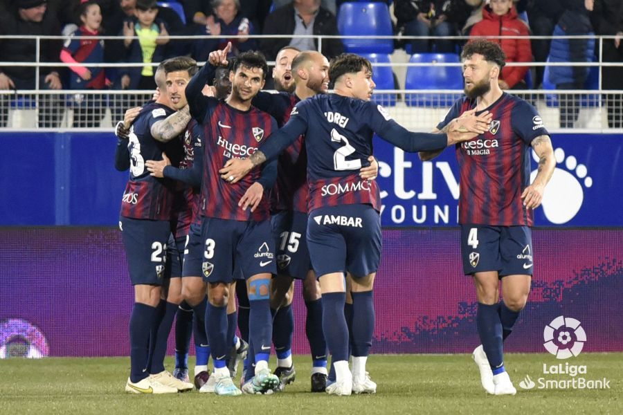 Partido Huesca Levante. Foto La Liga 