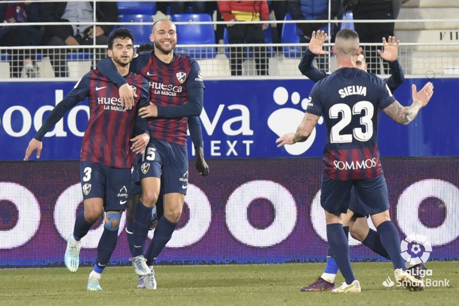 Partido Huesca Levante. Foto La Liga 