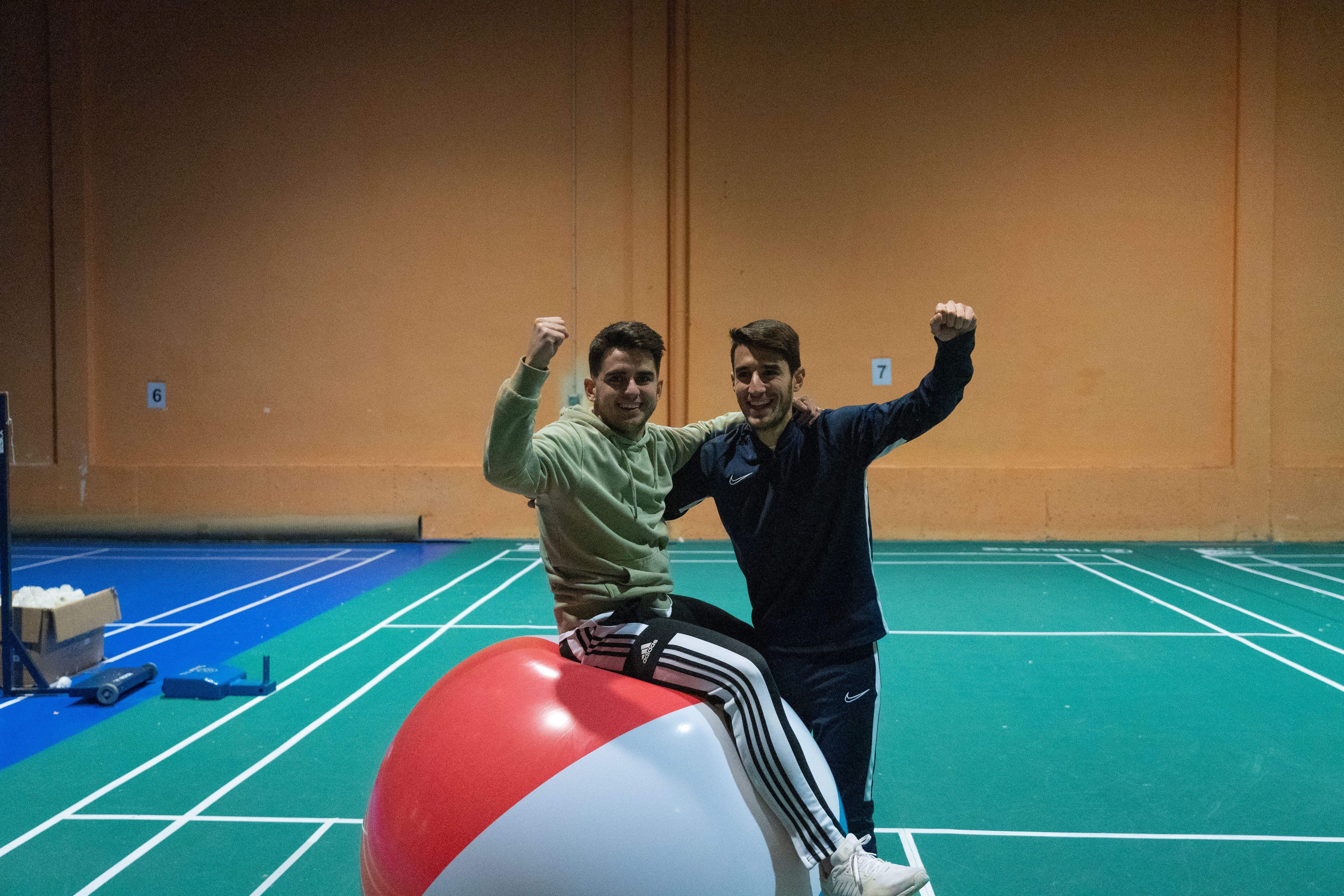  Récord Guinness de pases de pelota hinchable en Huesca