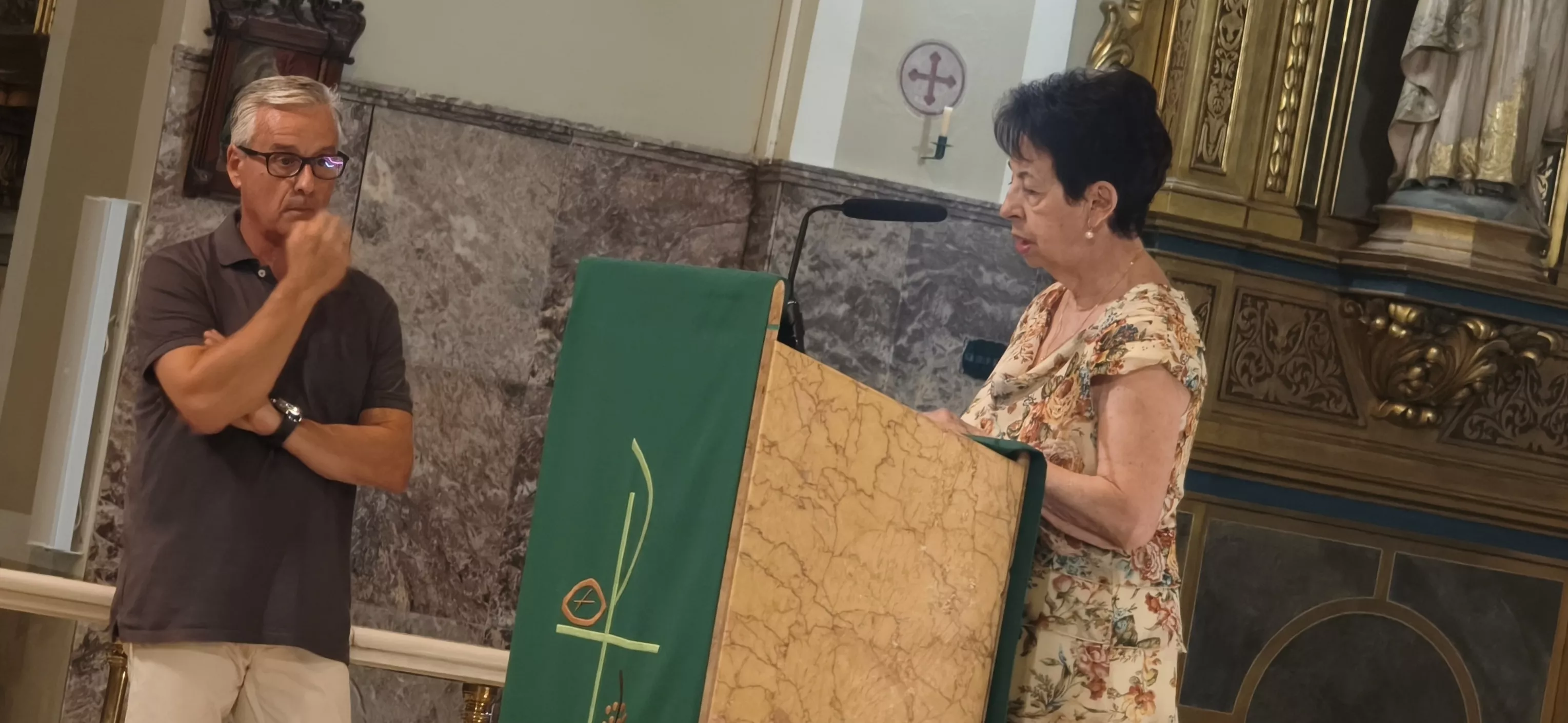  Eucaristía y canto de las Completas en la Octava de San Lorenzo. Foto María José Sampietro