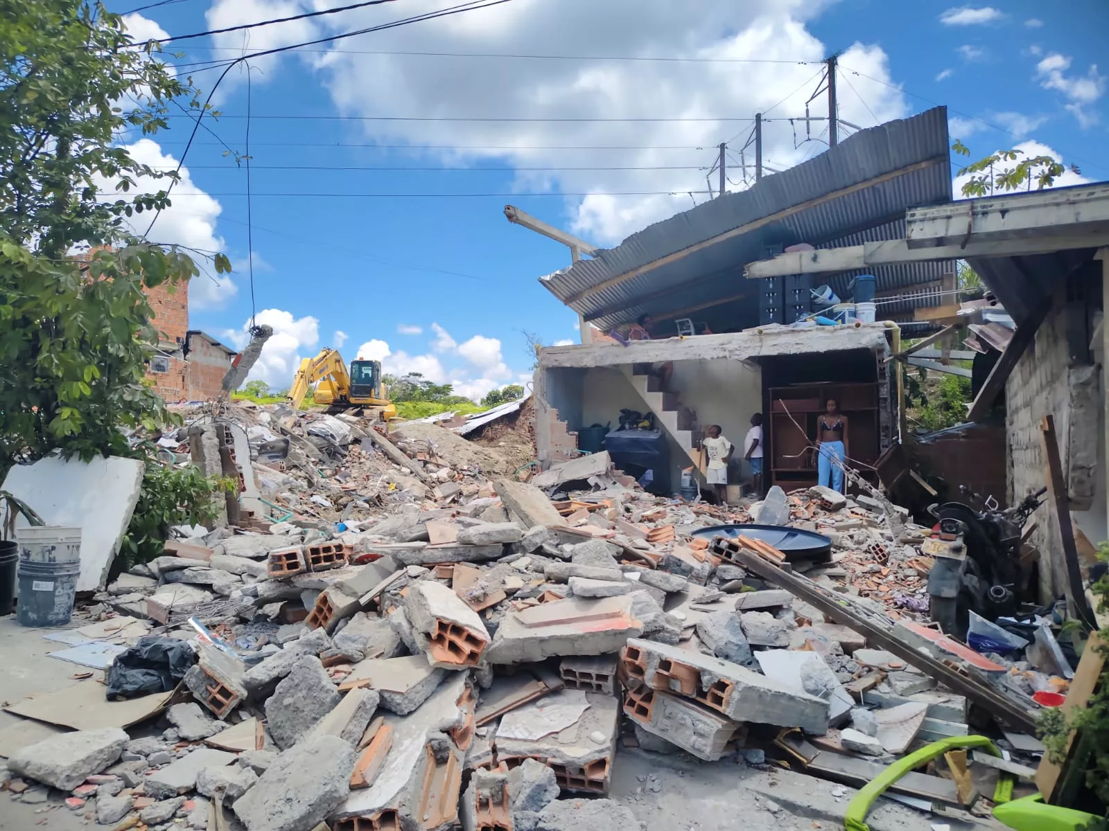 Cáritas Huesca pide ayuda tras el terremoto de Colombia con 240 fallecidos.