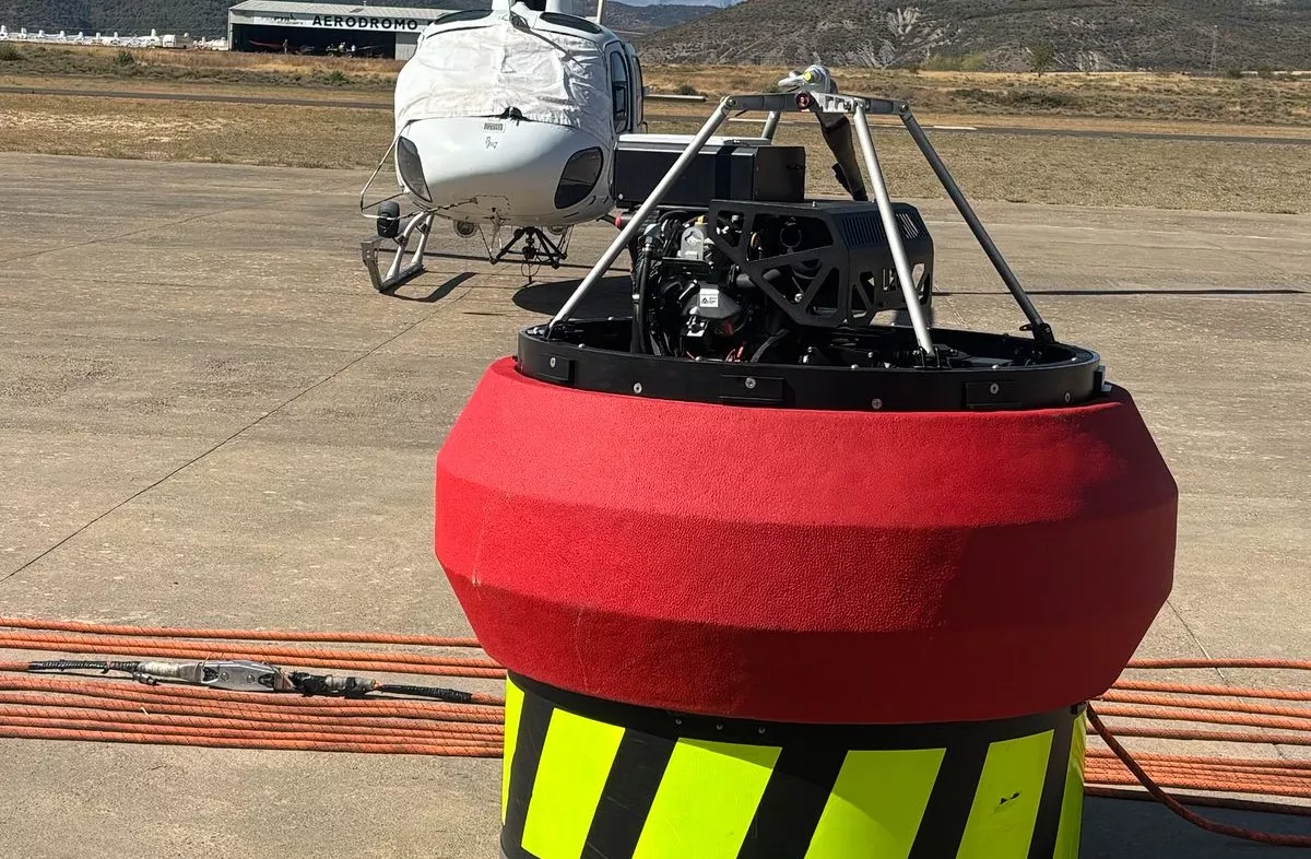 Ingenio para atacar el fuego en orografía inaccesible de dos empresas oscenses