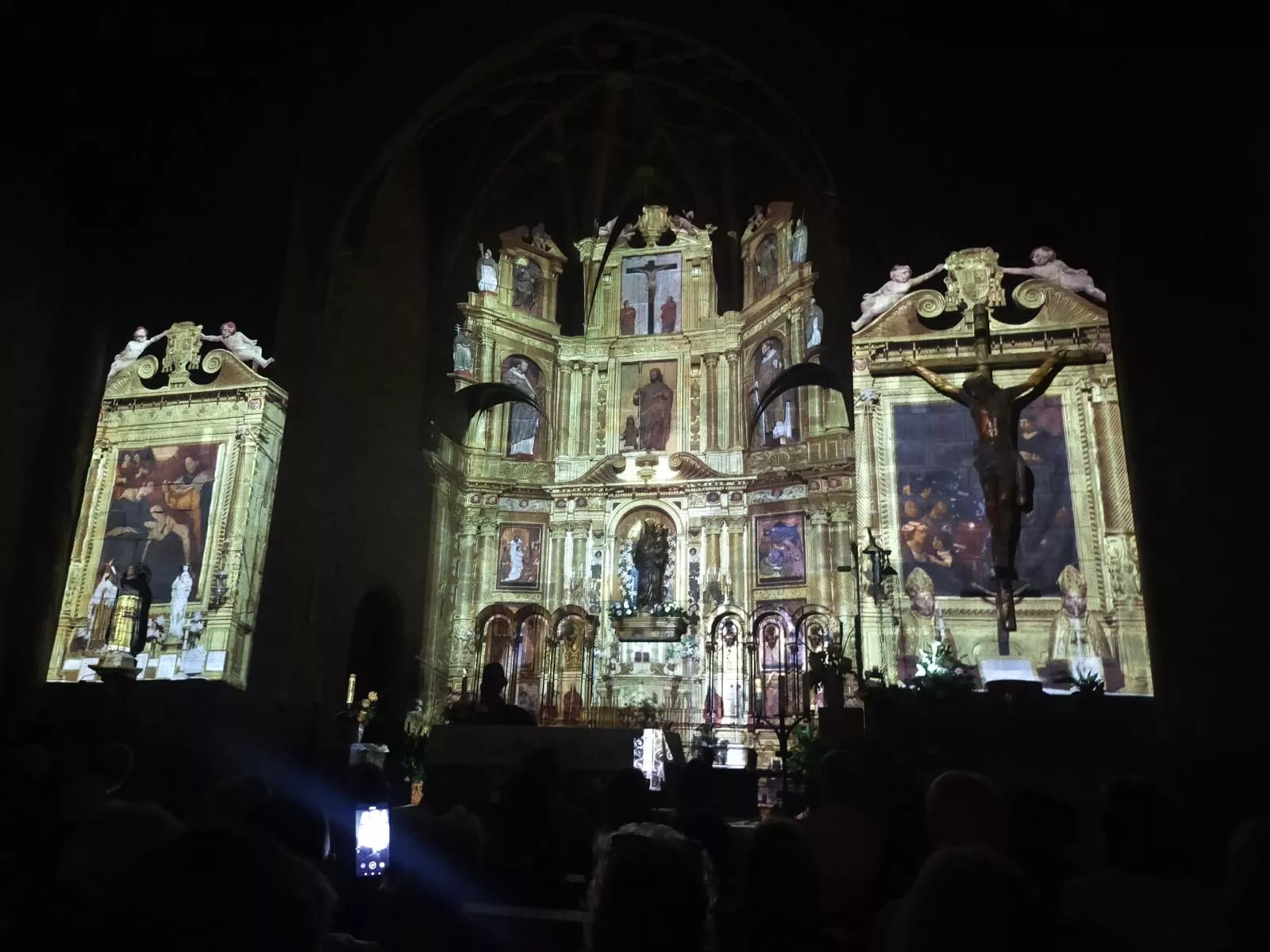 Lux Basilicae, la experiencia inmersiva en la Basílica de la Virgen de la Peña de Graus