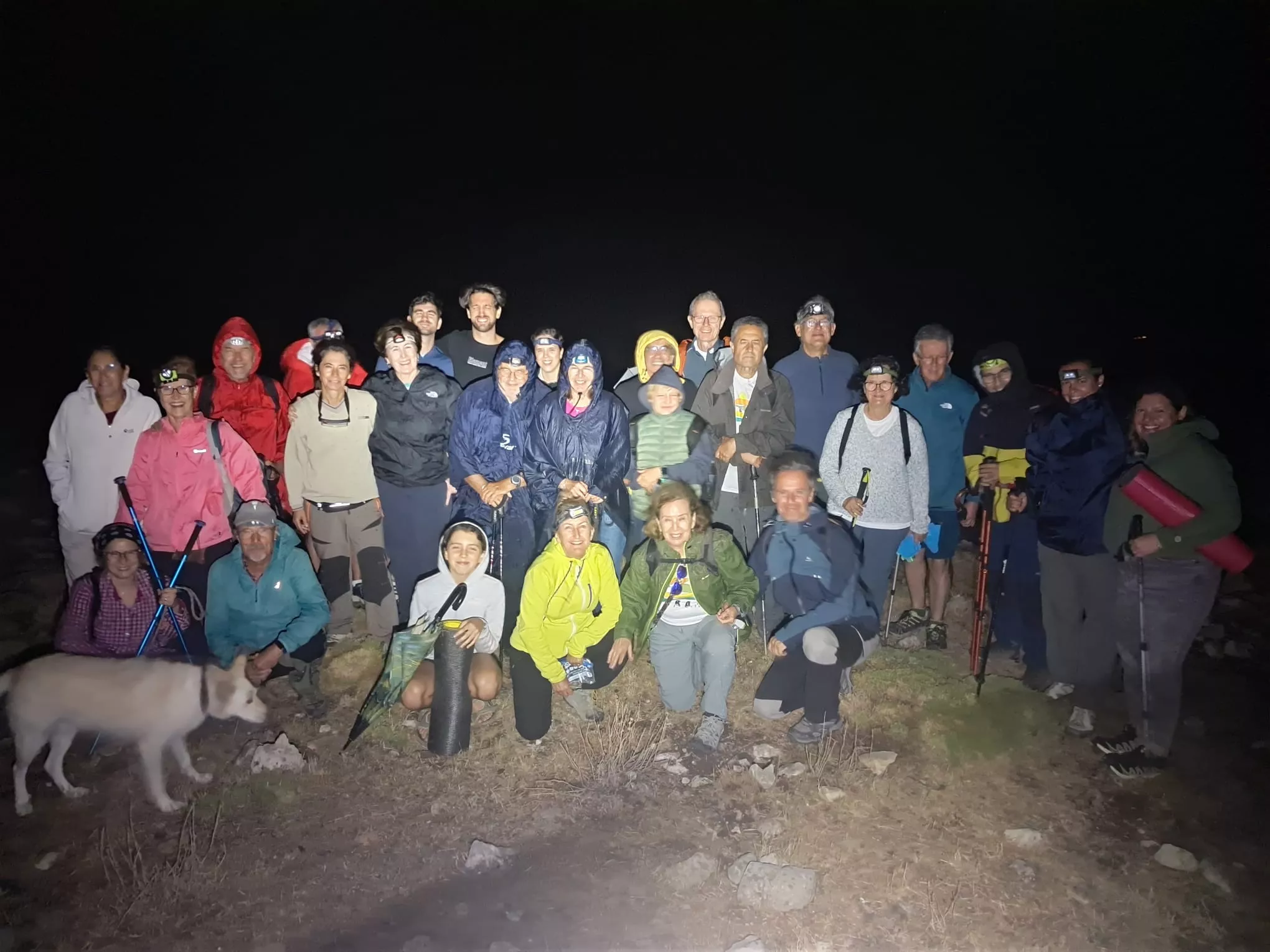 La foto del grupo.