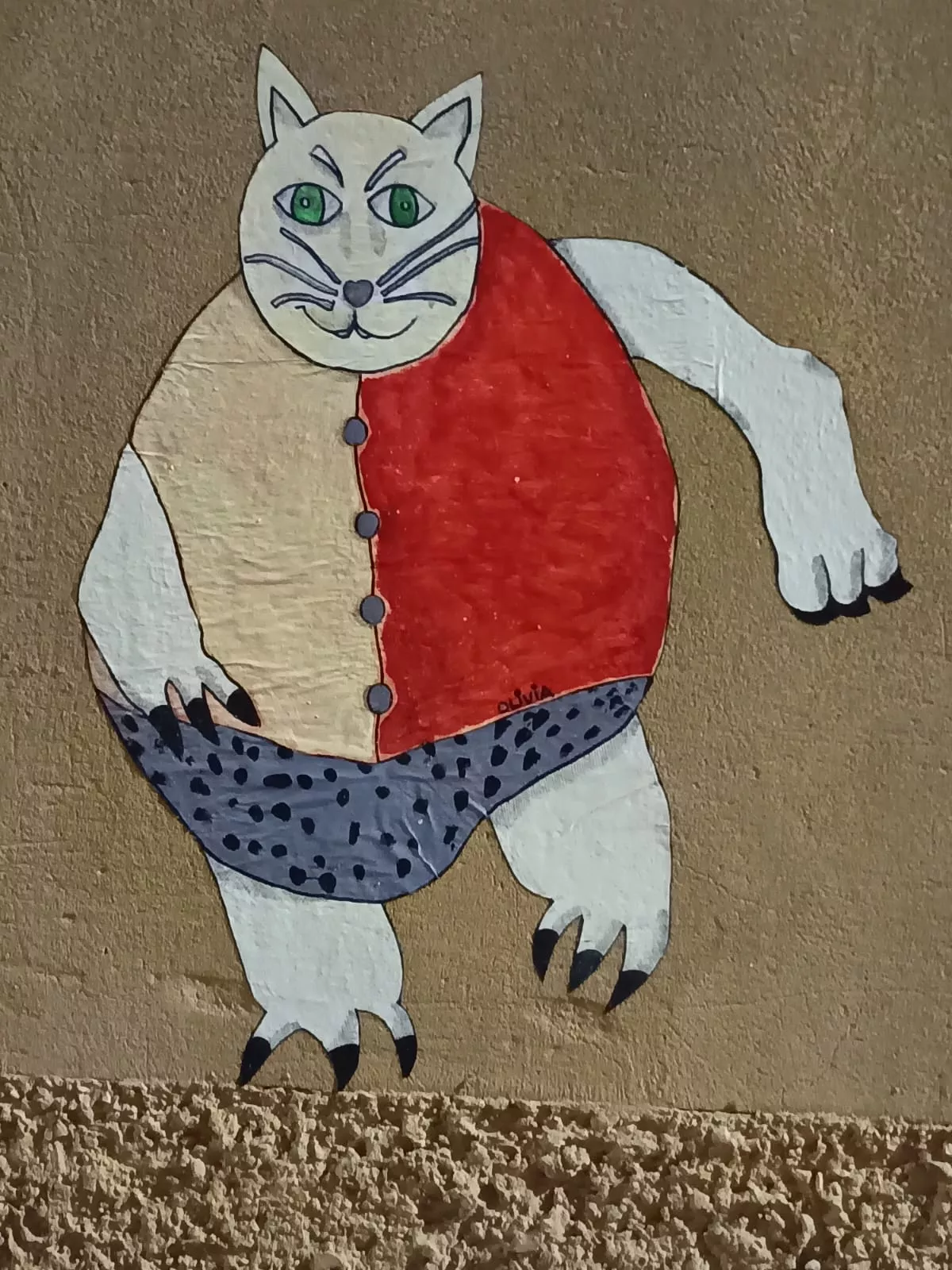 Arte urbano en Loscorrales.
