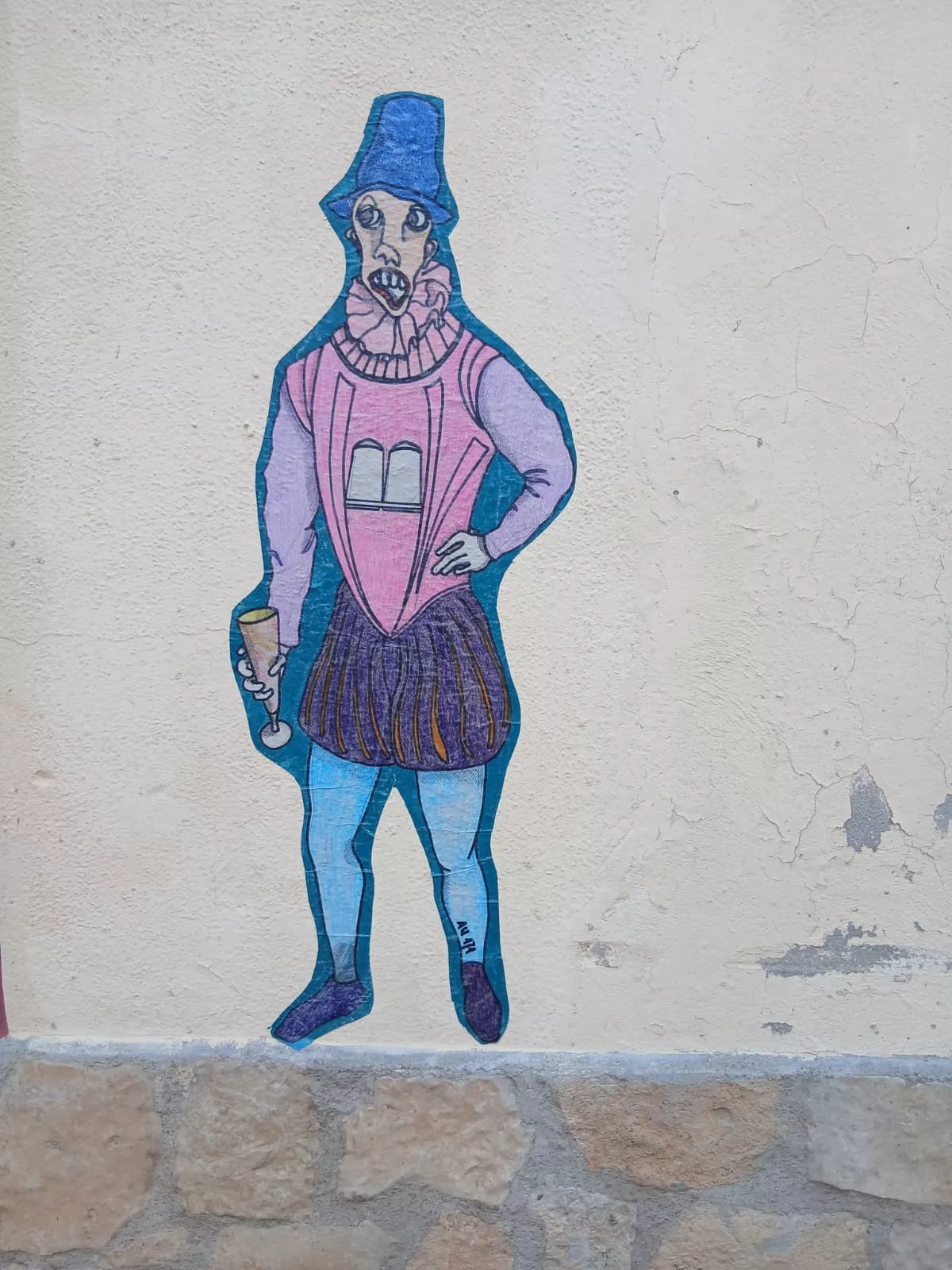 Arte urbano en Loscorrales.