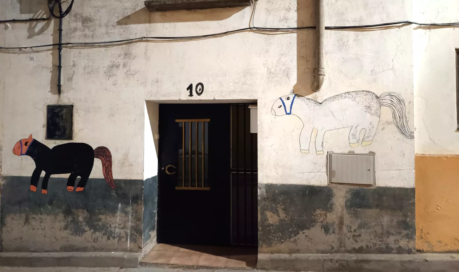 Arte urbano en Loscorrales.