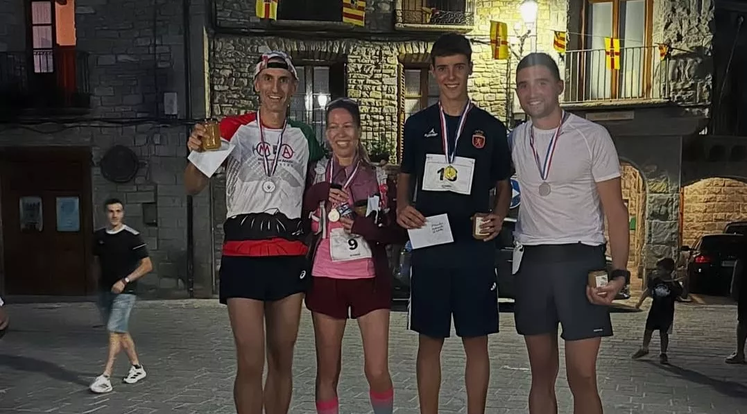 Roger Rivas y Amalia Colomer, vencedores de la ‘Nocturnada’ de Boltaña