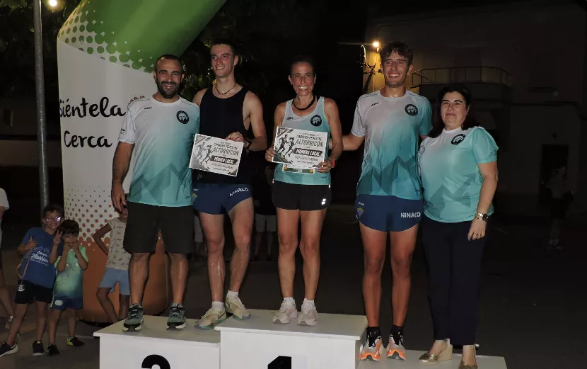 Pódium local en Altorricón.
