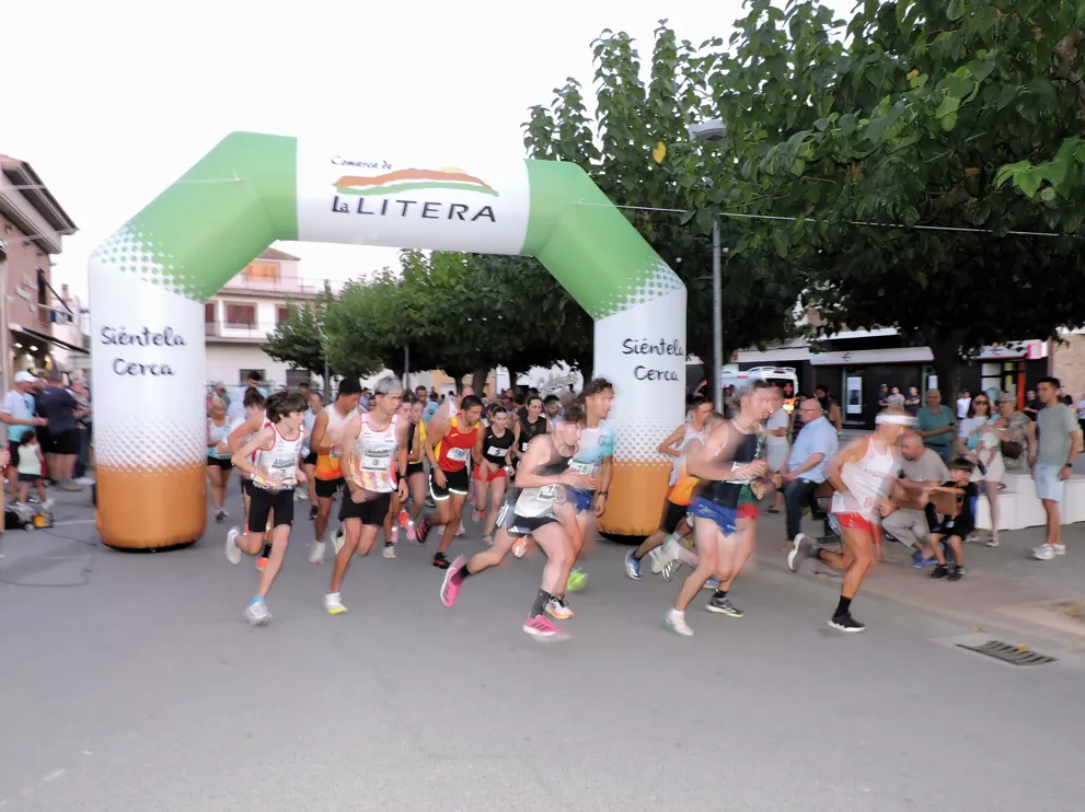 8 Salida de la carrera absoluta
