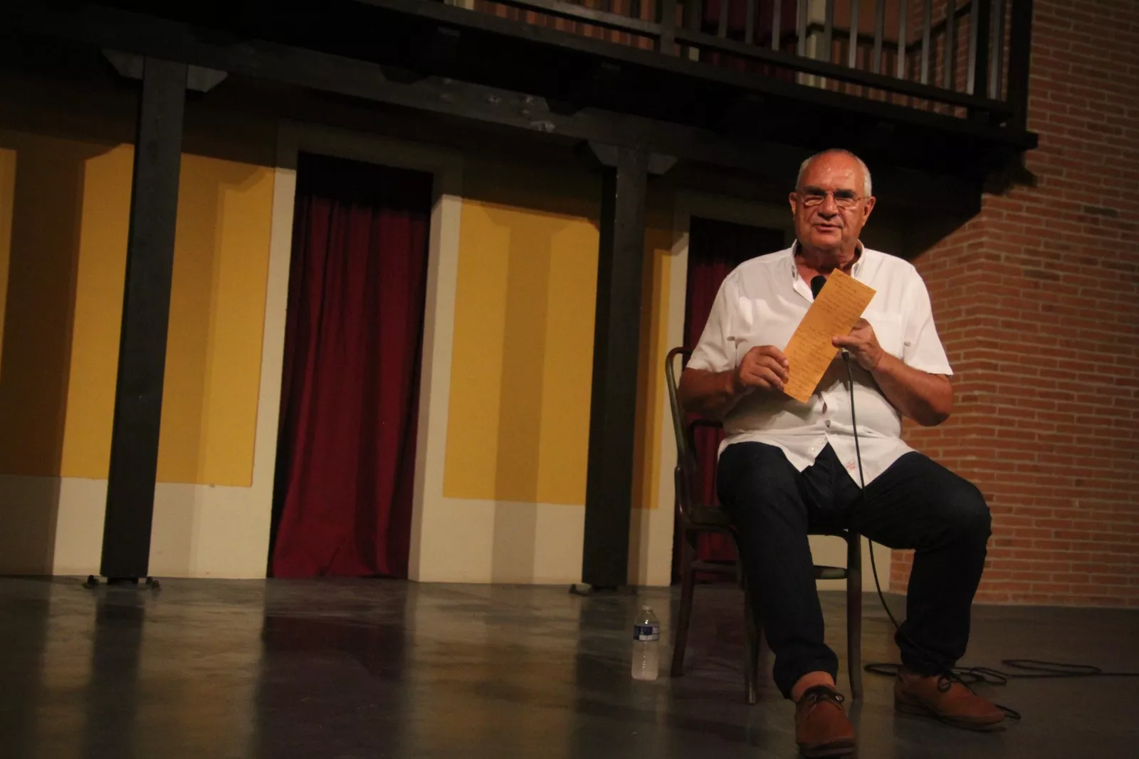 El Teatro de Robres presenta el documental acerca de su gira argentina. Foto Carlos Neofato
