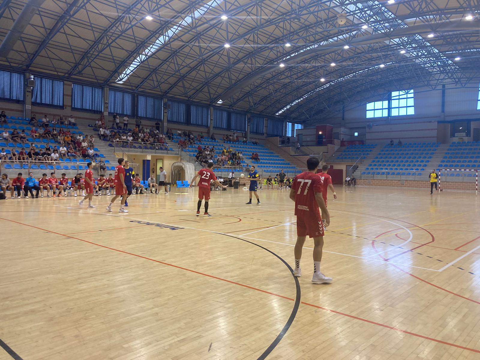 Imagen del encuentro entre el Bada y Bidasoa.