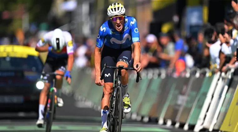 Castrillo, confiado y motivado: "La Vuelta de este año me recuerda mucho a la de hace dos años". Foto: @sprintcycling