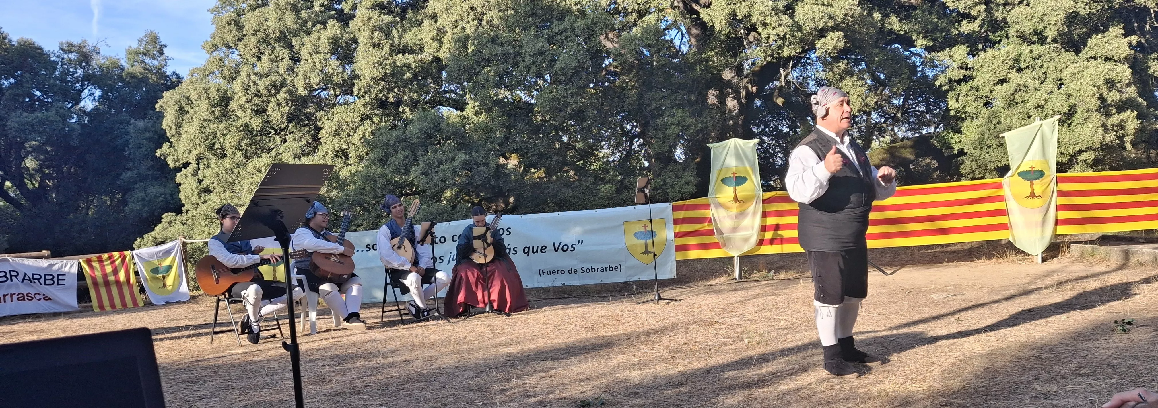 Juramento de los Fueros de Sobrarbe en Lecina