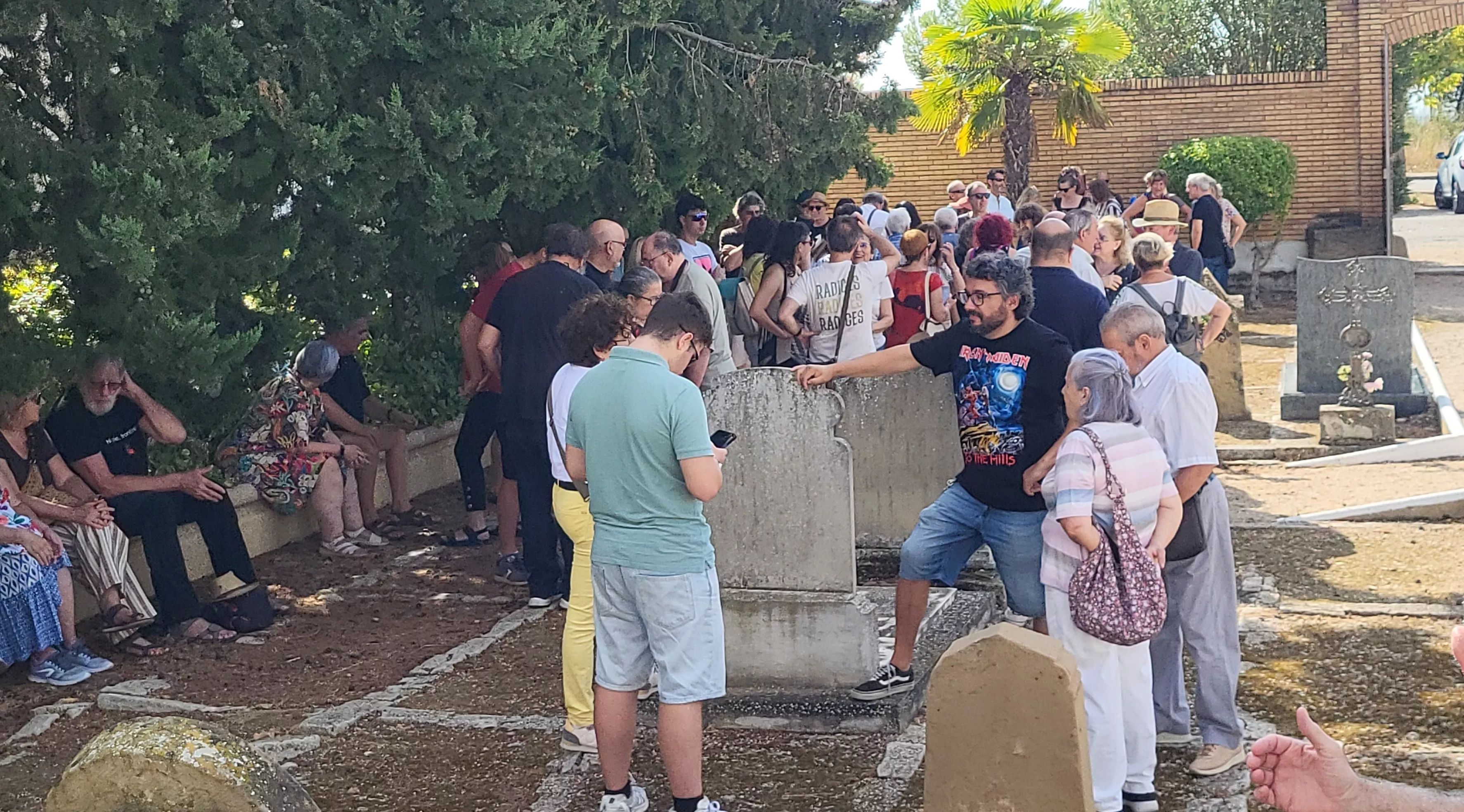 Acto en recuerdo del 90 aniversario de los fusilamientos del 23 de agosto de 1936 en Huesca. Foto Mercedes Manterola
