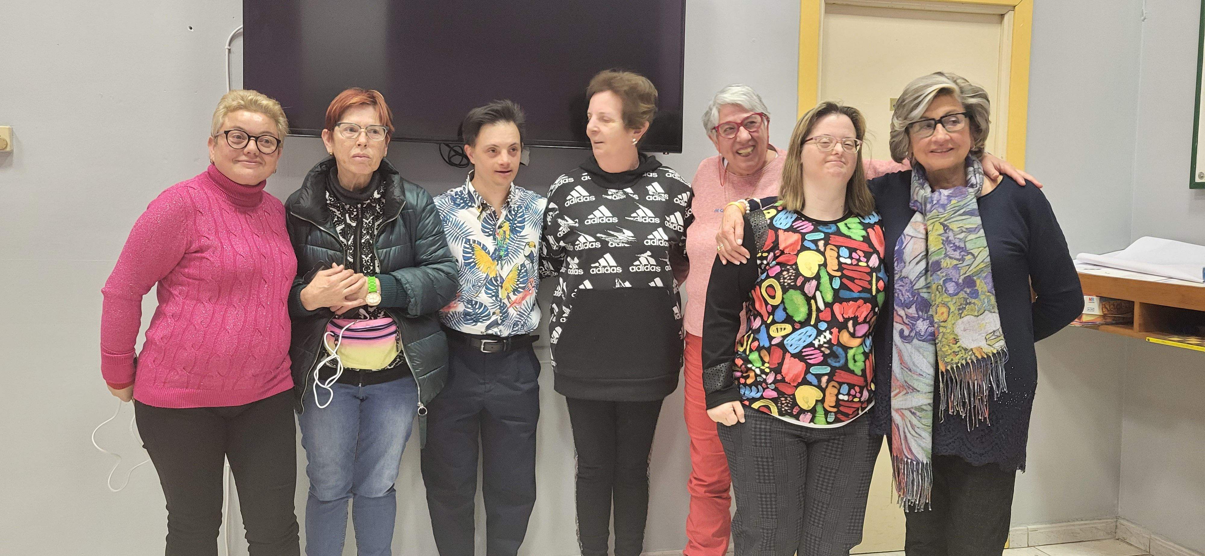 Eros Recio, el "Nijinsky de la Discapacidad", en el Barrio de la Encarnación. Foto Myriam Martínez