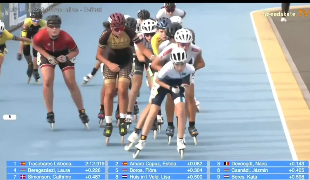 Estela Amaro Capuz durante la competición del Flanders Grand Prix