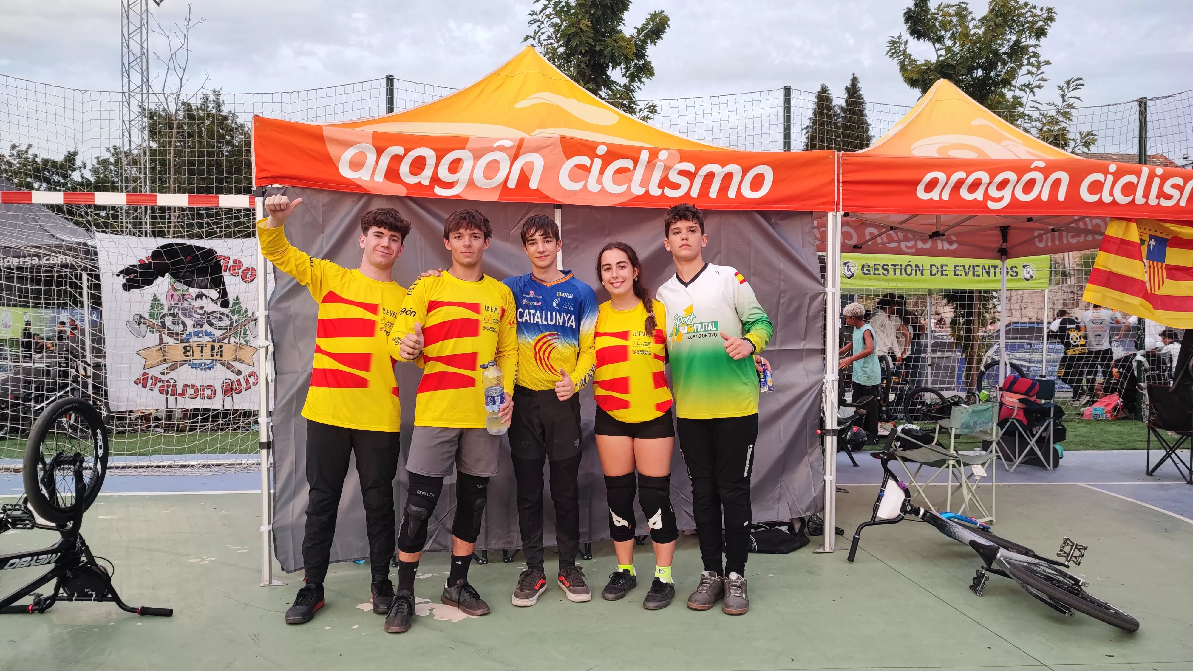 Gran papel montisonense en el Campeonato de España de pump track