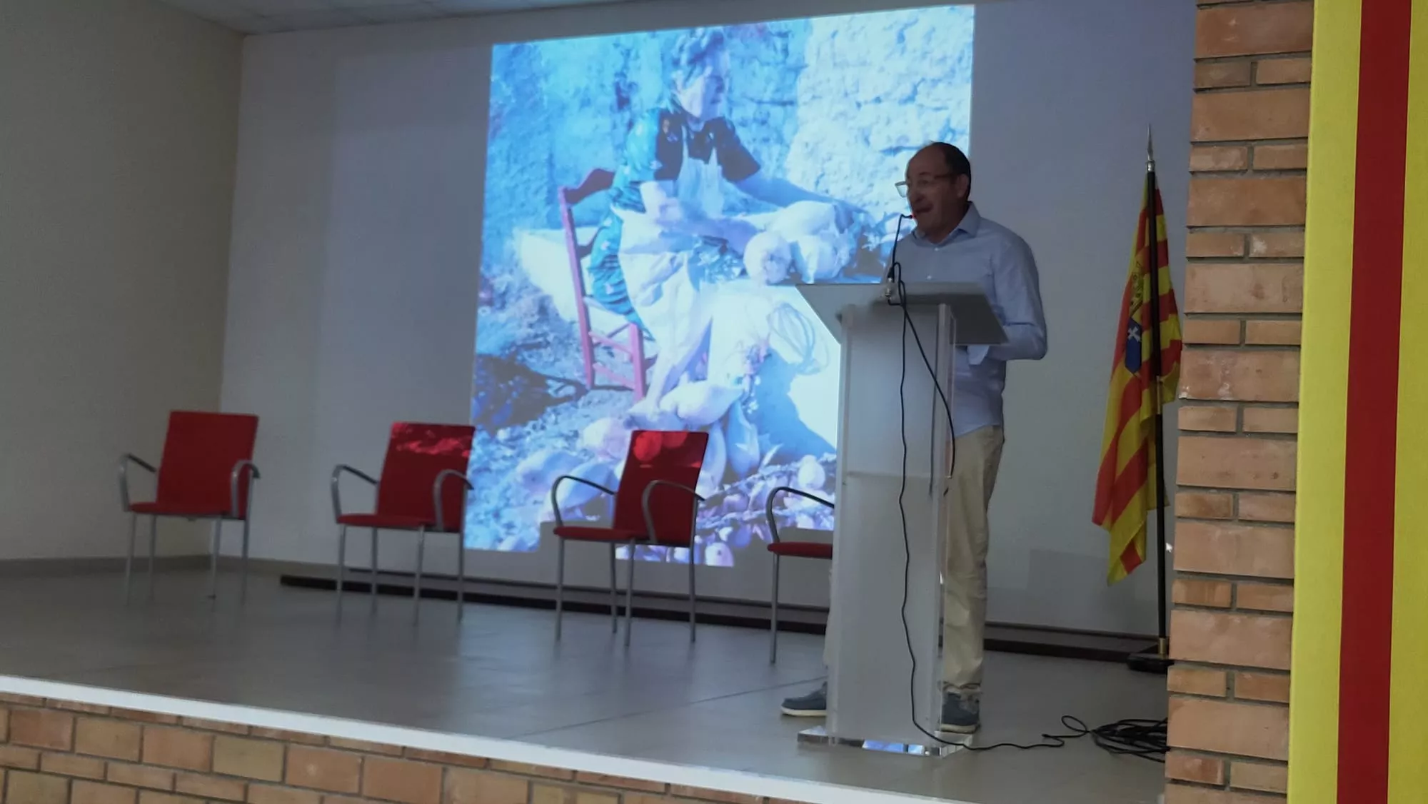 Presentación del cebollón de Torres de Alcanadre. Foto Javier García Antón