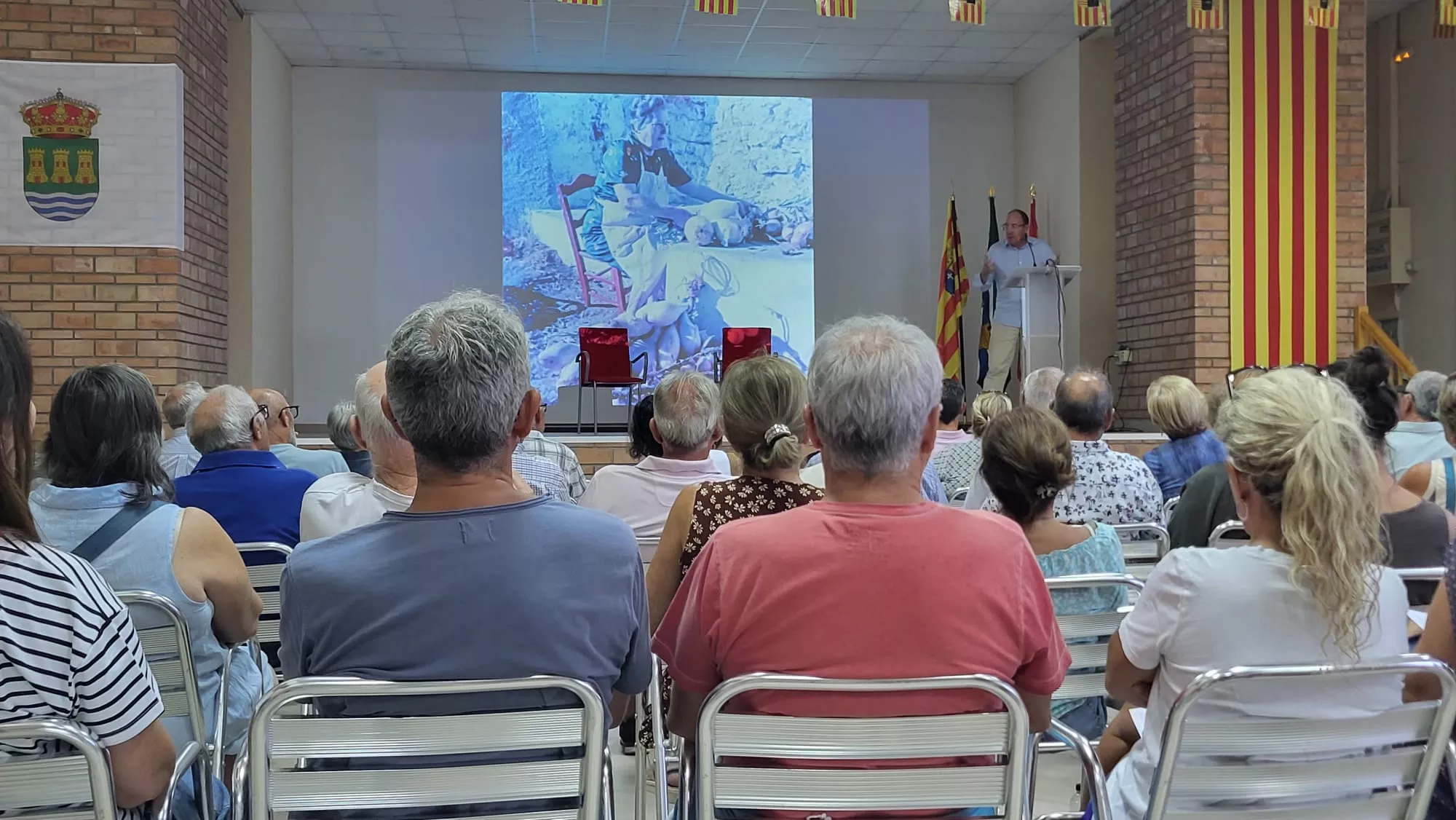 Presentación del cebollón de Torres de Alcanadre. Foto Javier García Antón