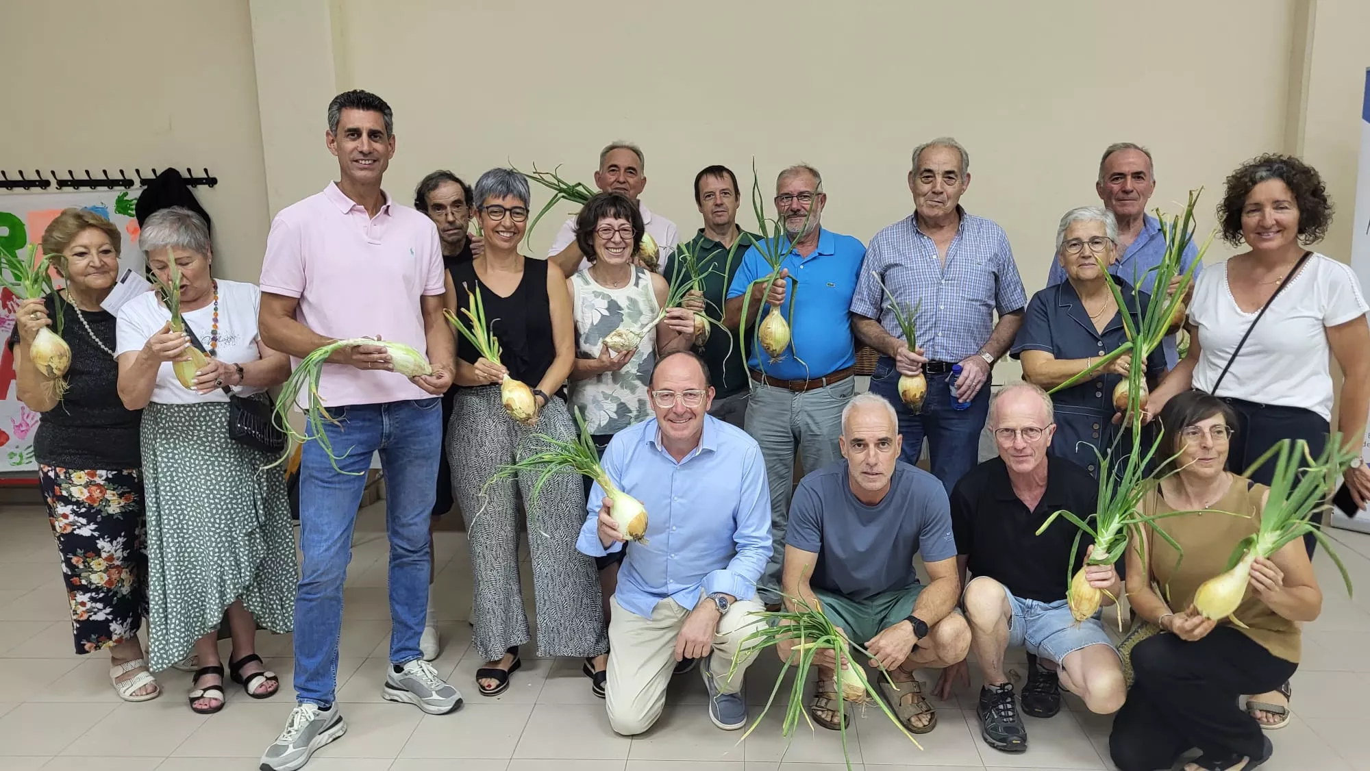Presentación del cebollón de Torres de Alcanadre. Foto Javier García Antón