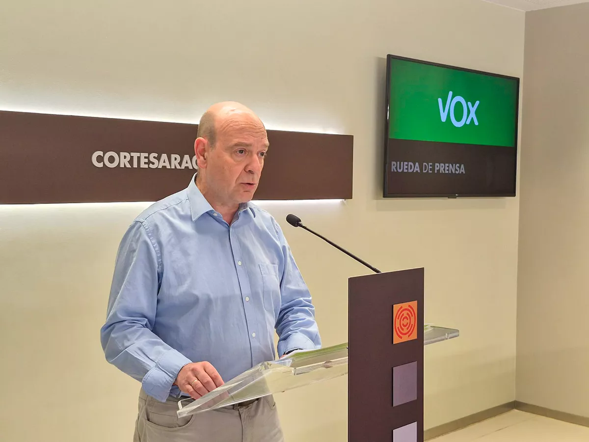 Santiago Morón, portavoz de VOX