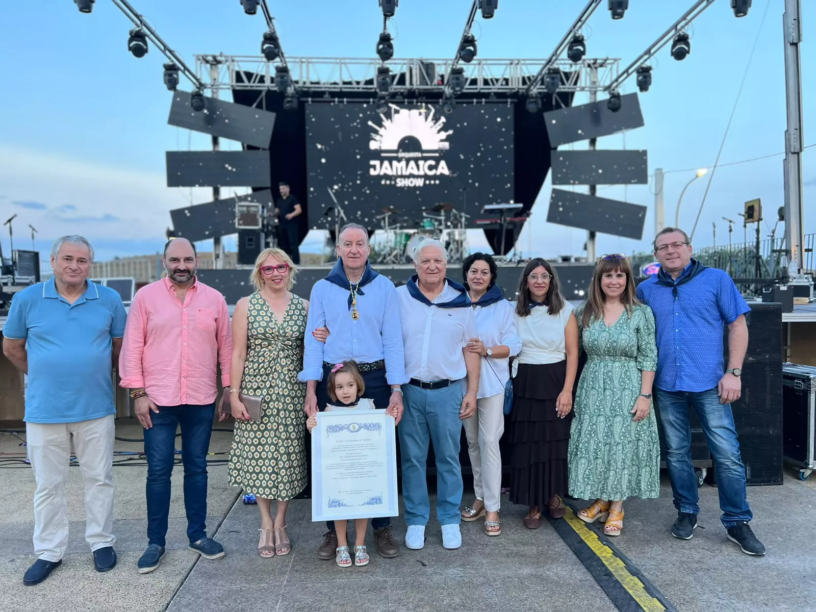 Eduardo Budios con el alcalde de Peraltilla y el diputado provincial Fernando Torres