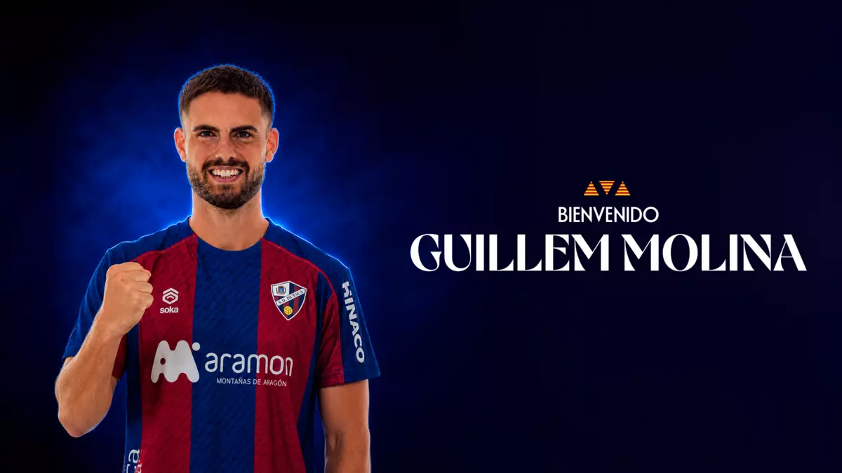 Ya es oficial: Guillem Molina completa la defensa de la SD Huesca