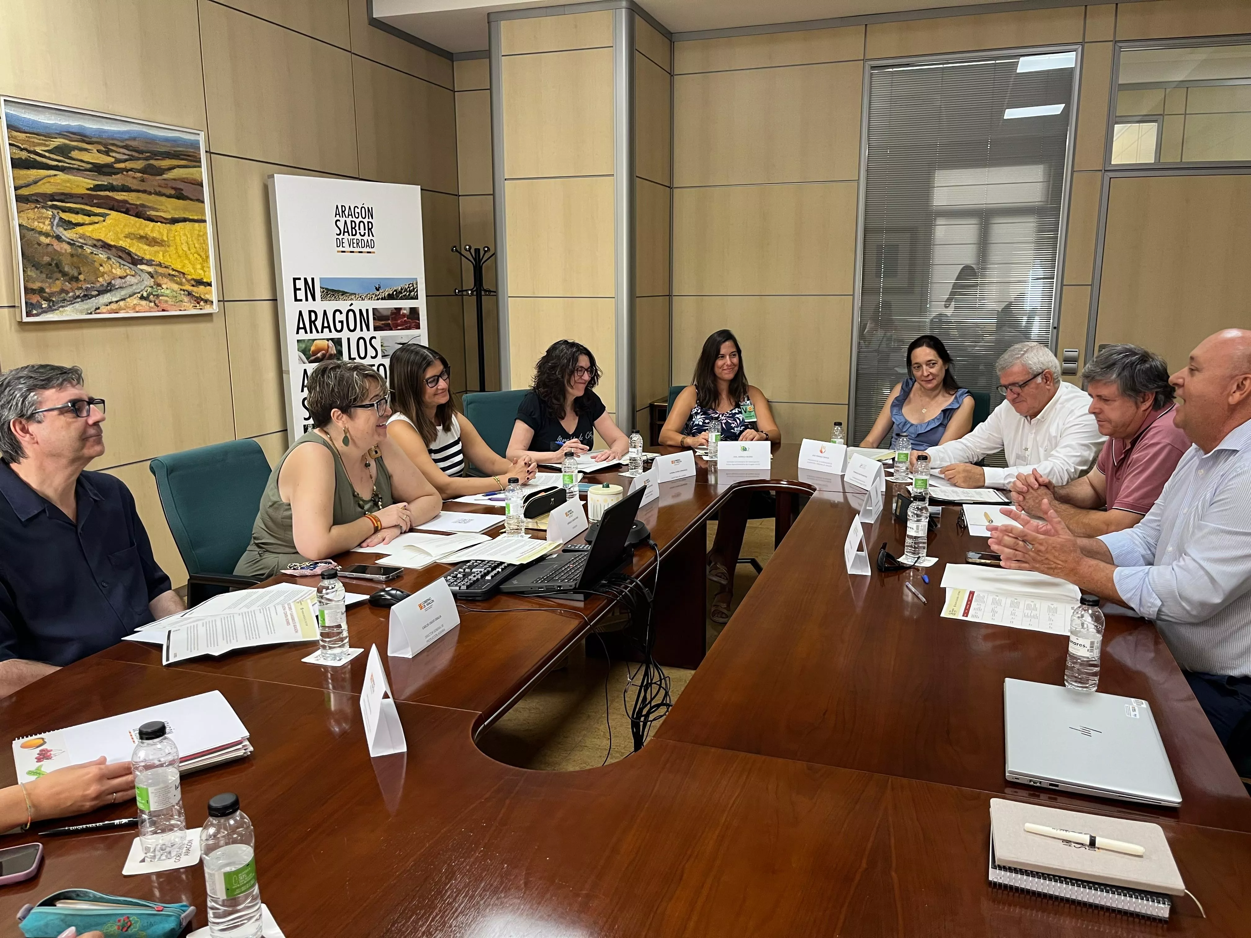 Reunión del jurado de los Premios Agroalimentarios de Aragón 2026.